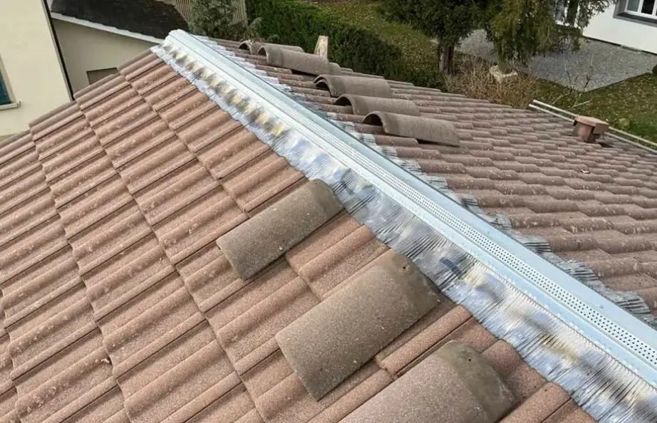 Rénovation toiture Rennes avec remplacement faîtage et crochets