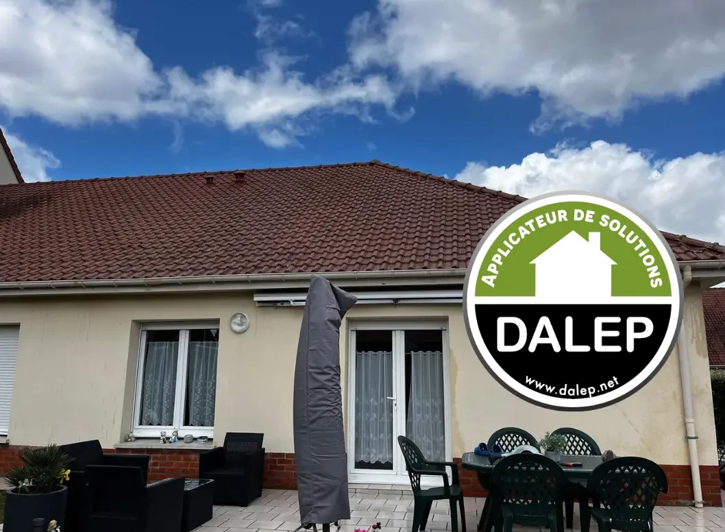 Nettoyage toiture Rennes avec produits Dalep certifiés